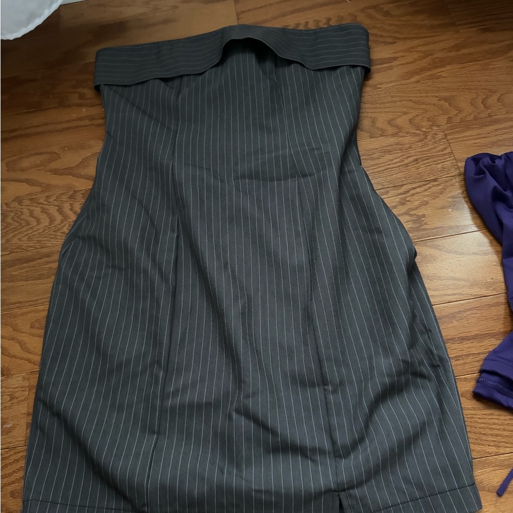 Pinstripe Dress